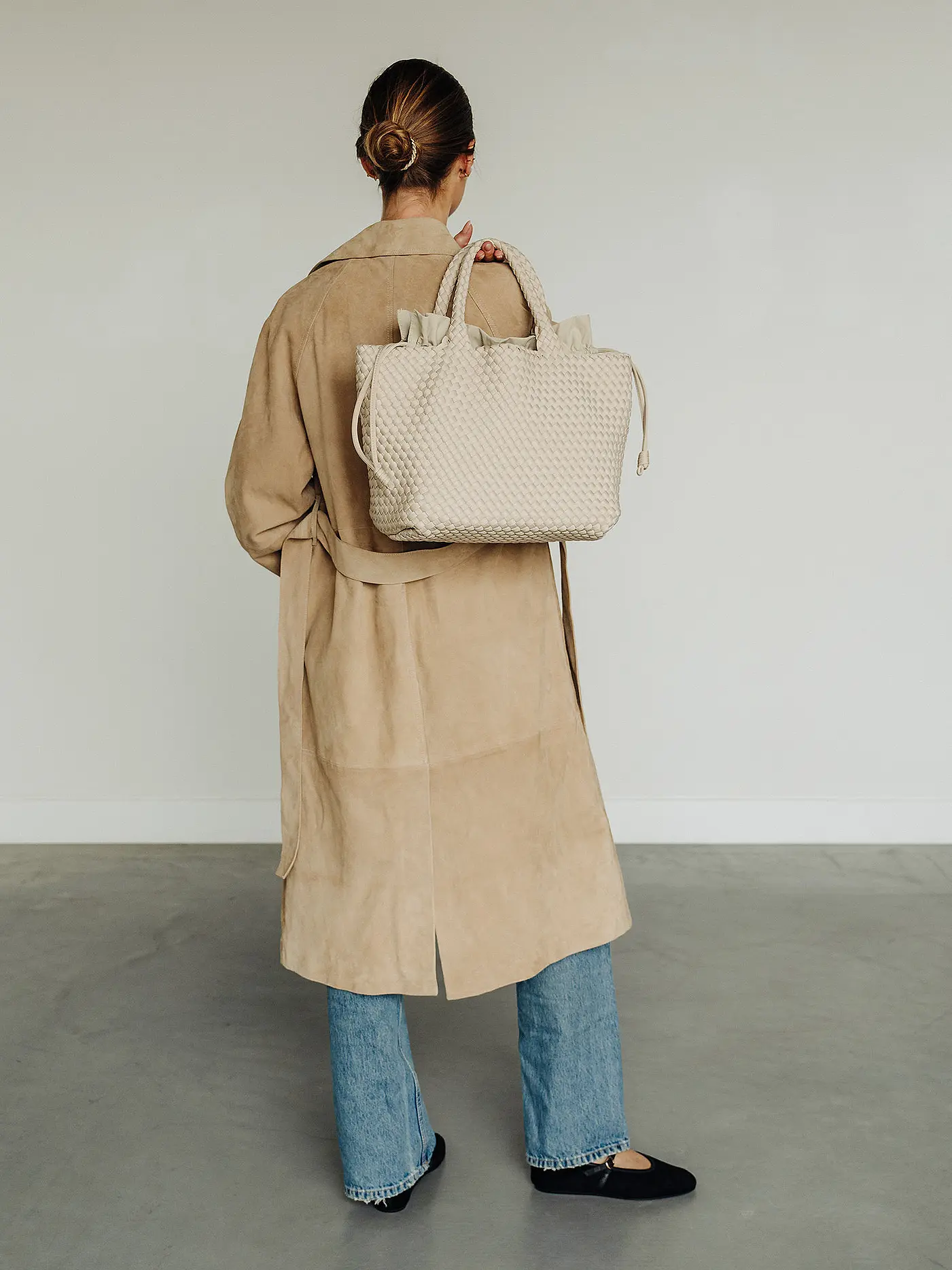 MARREA | Tasche - Tote Bag ALWAYS ON THE RUN Medium | beige